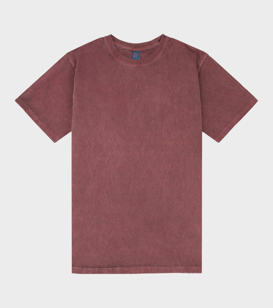 SS Crew Tee Bordeaux
