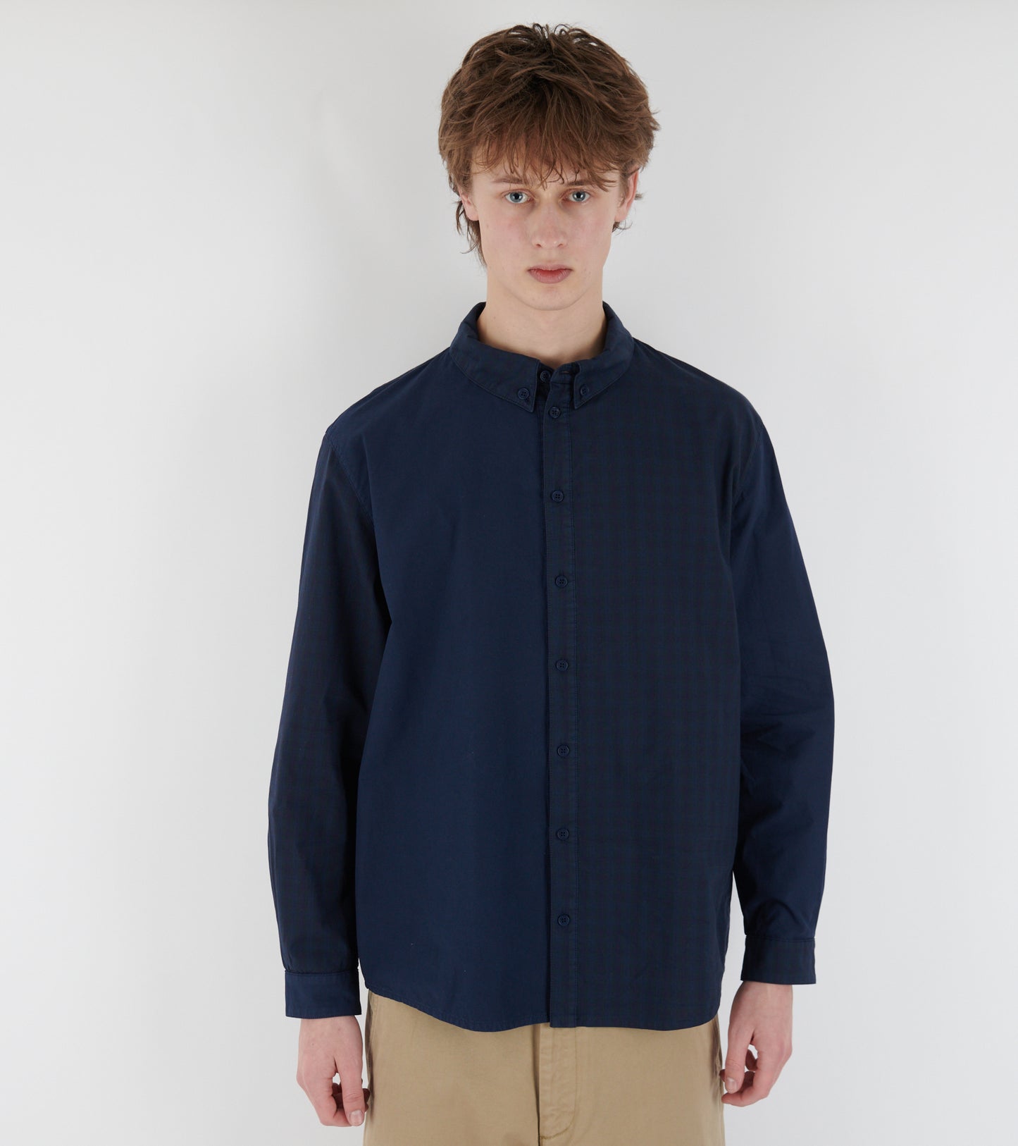 Block Shirt Navy