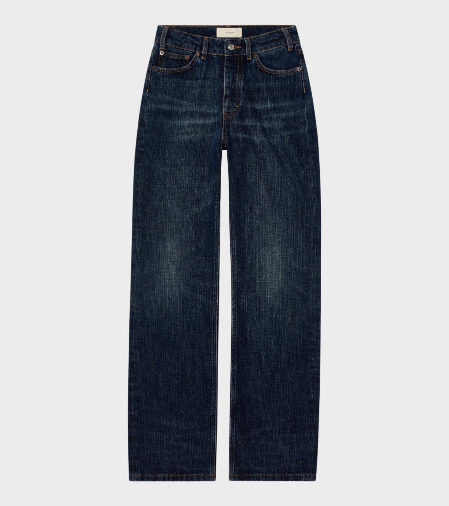 Virgo Jeans Dark Blue Righe
