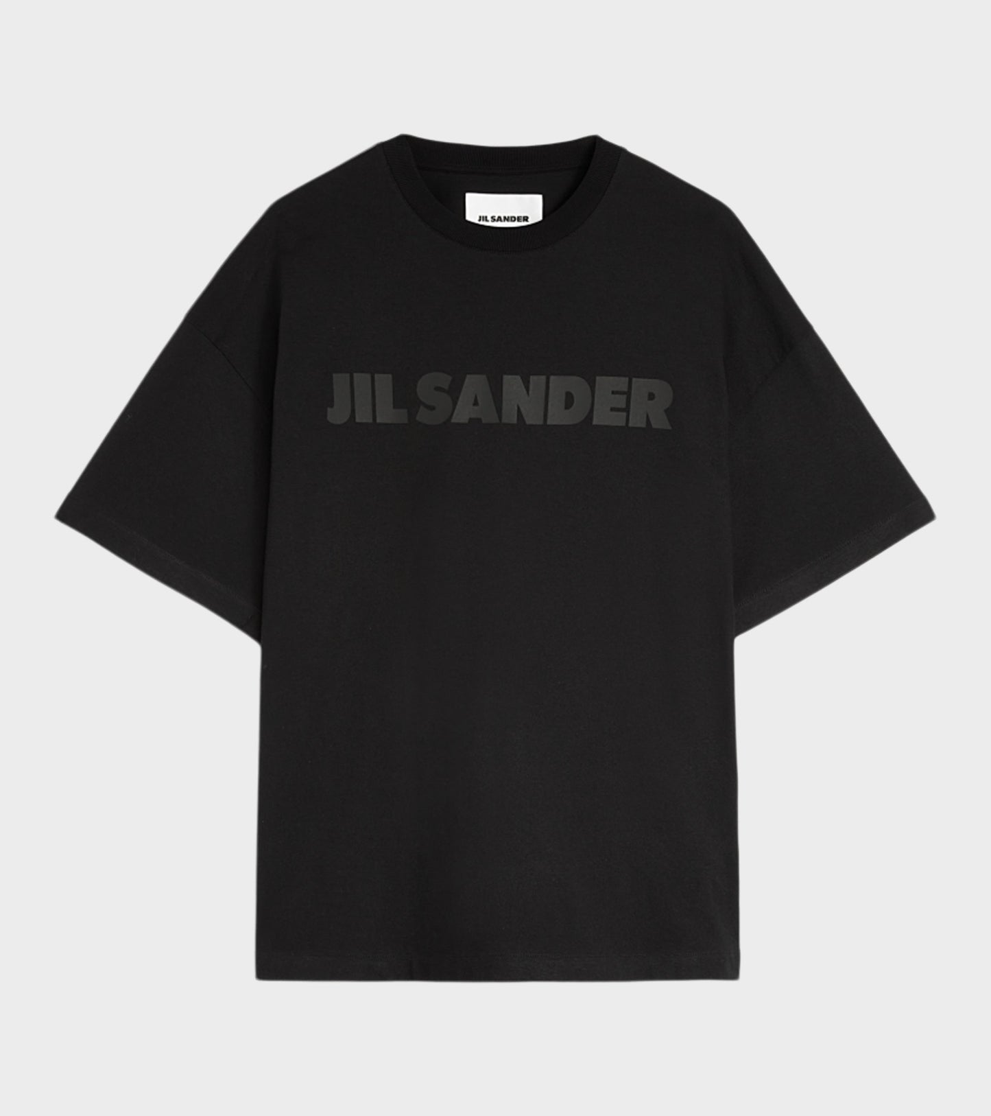 Boxy Logo T-shirt Black