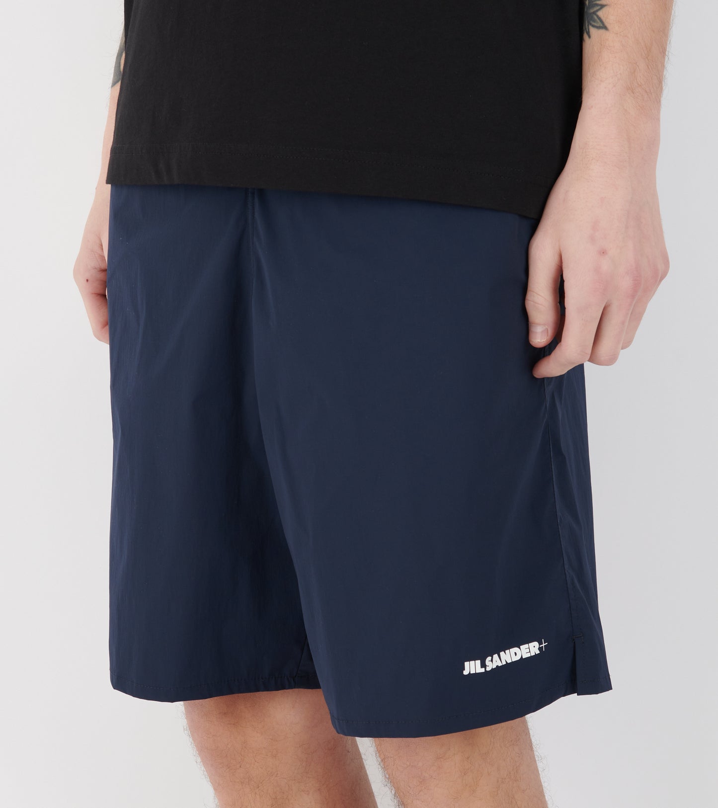 Nylon Fast Dry Long Swim Shorts Midnight