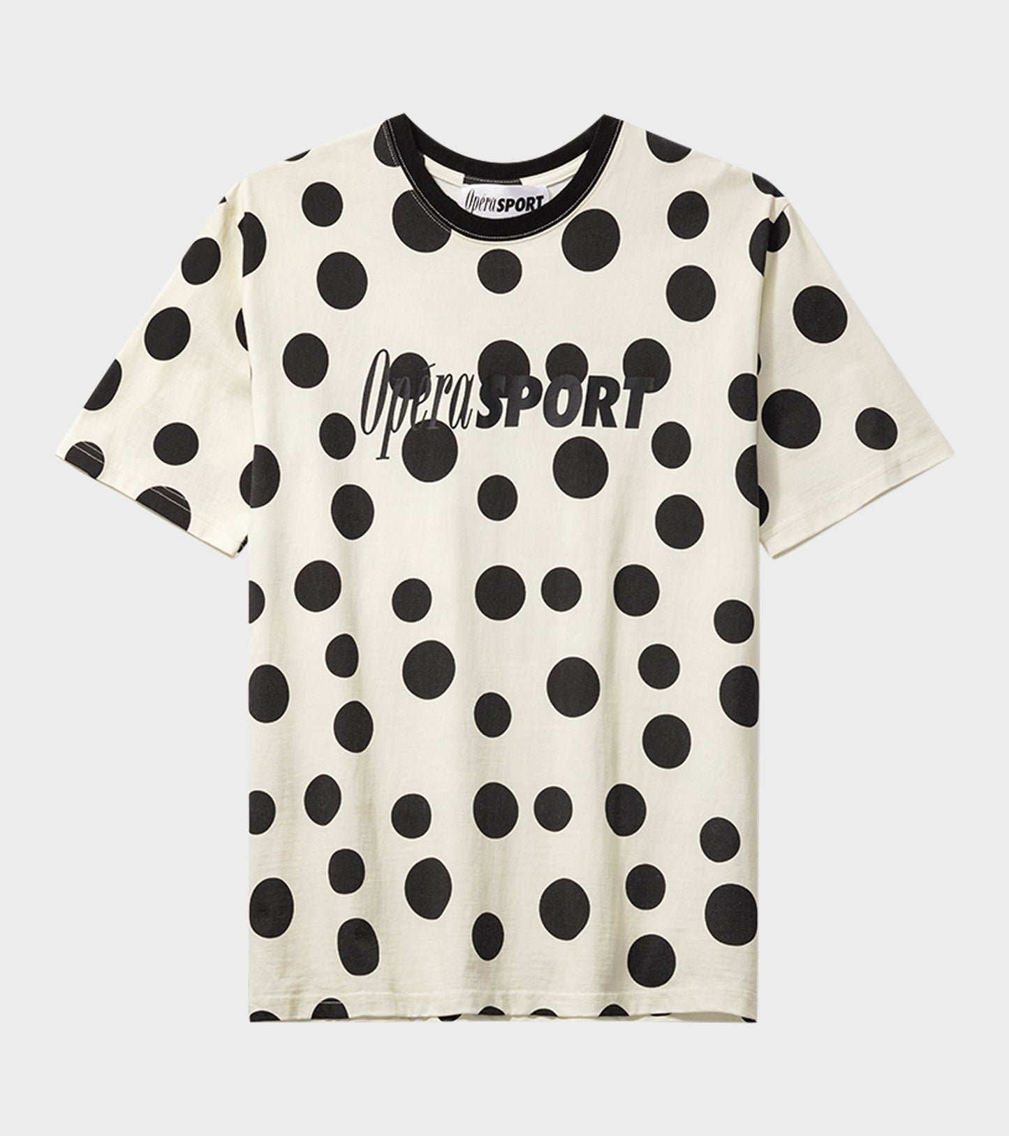 Jina Unisex T-shirt Black Dots