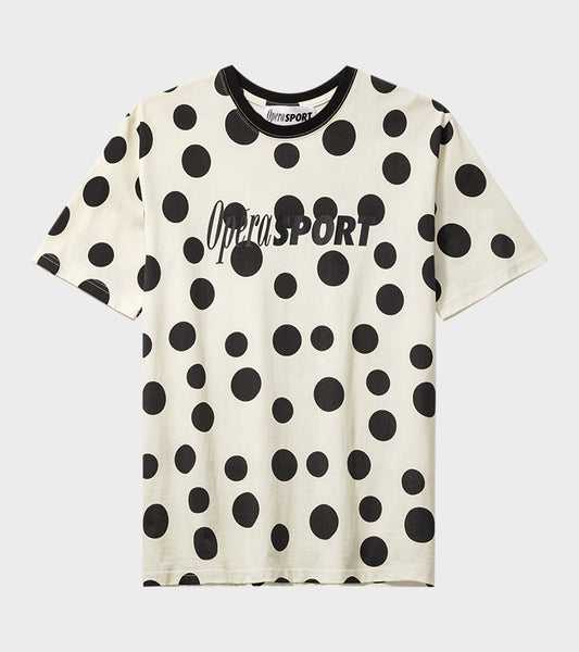 Jina Unisex T-shirt Black Dots