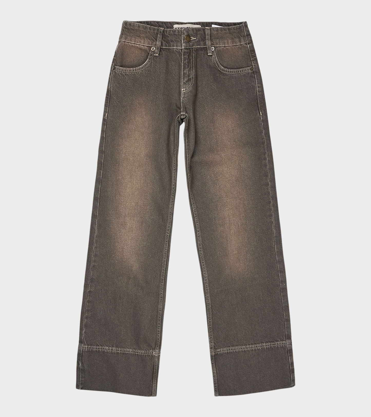 Karli Jeans Dusty Green
