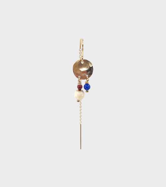 Falke Earring Cream Riverstone