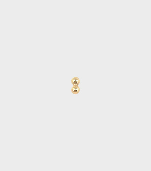 Mao 2 Earring Gold
