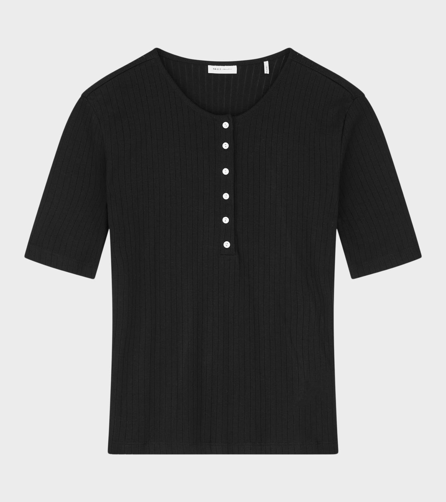 Liv Henley Tee Black
