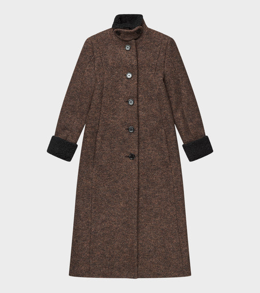 Lopu Coat Brown