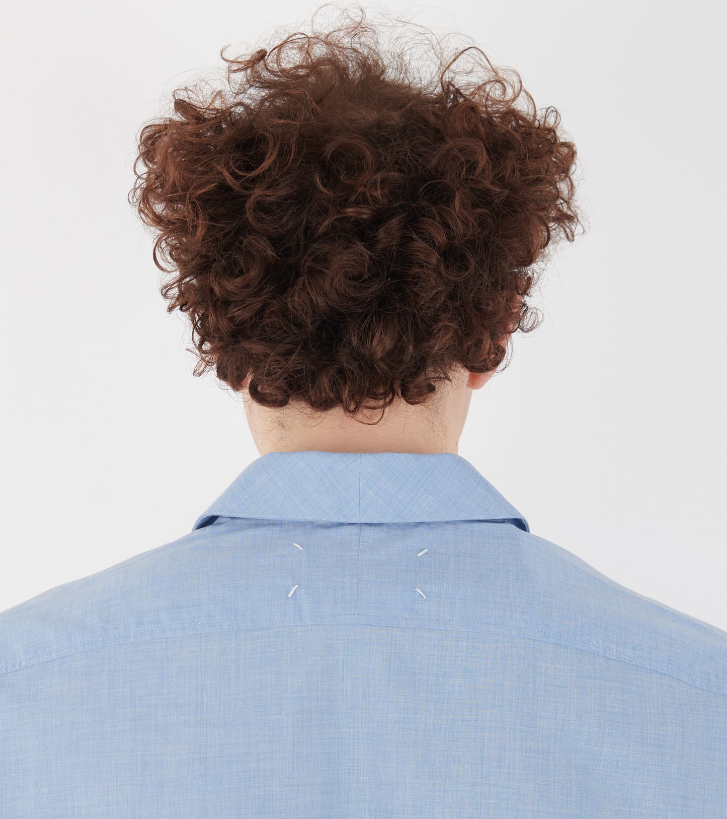 Lightweight Cotton Shirt Dusty Light Blue