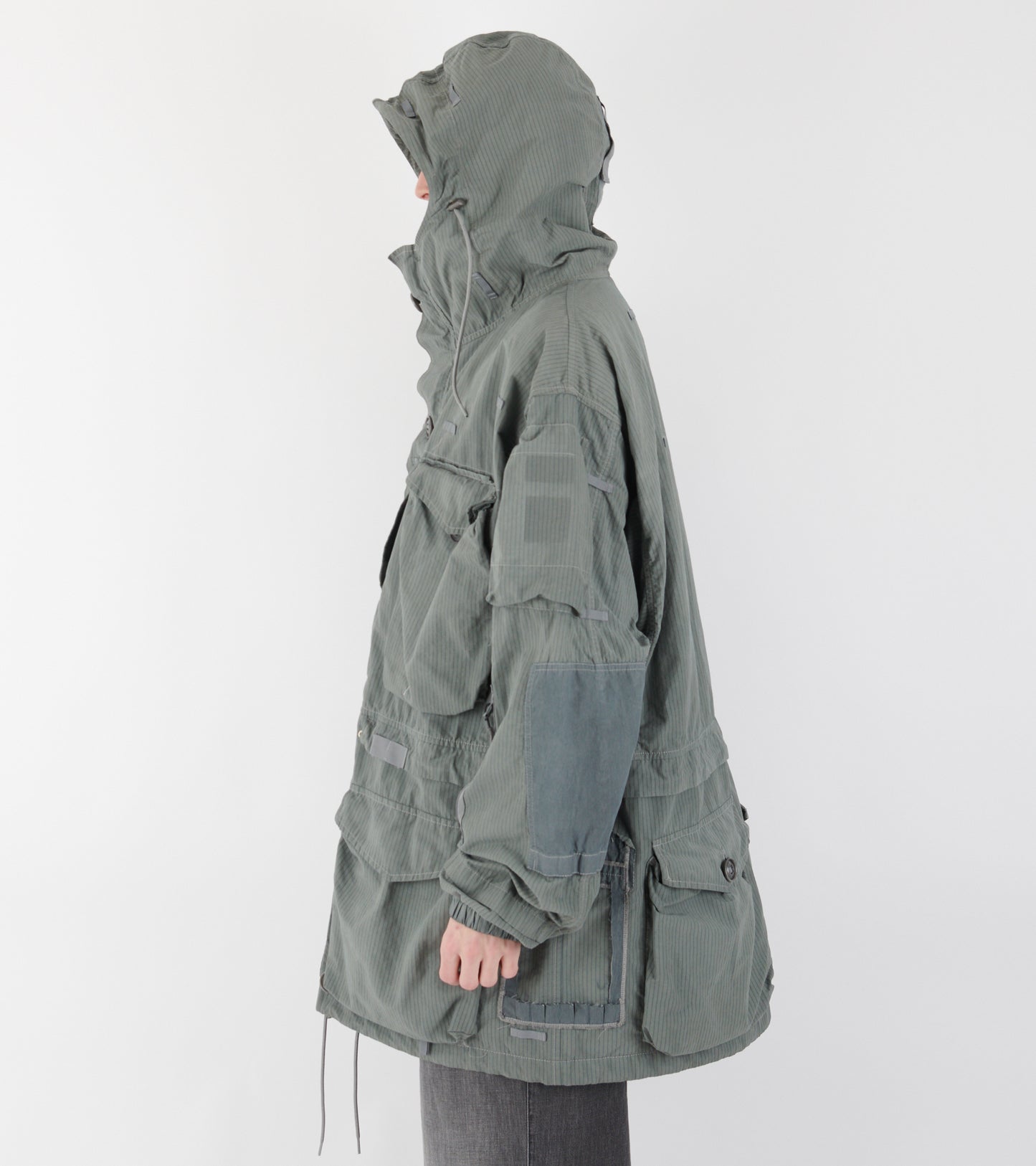 Ripstop Pocket Coat Dusty Green