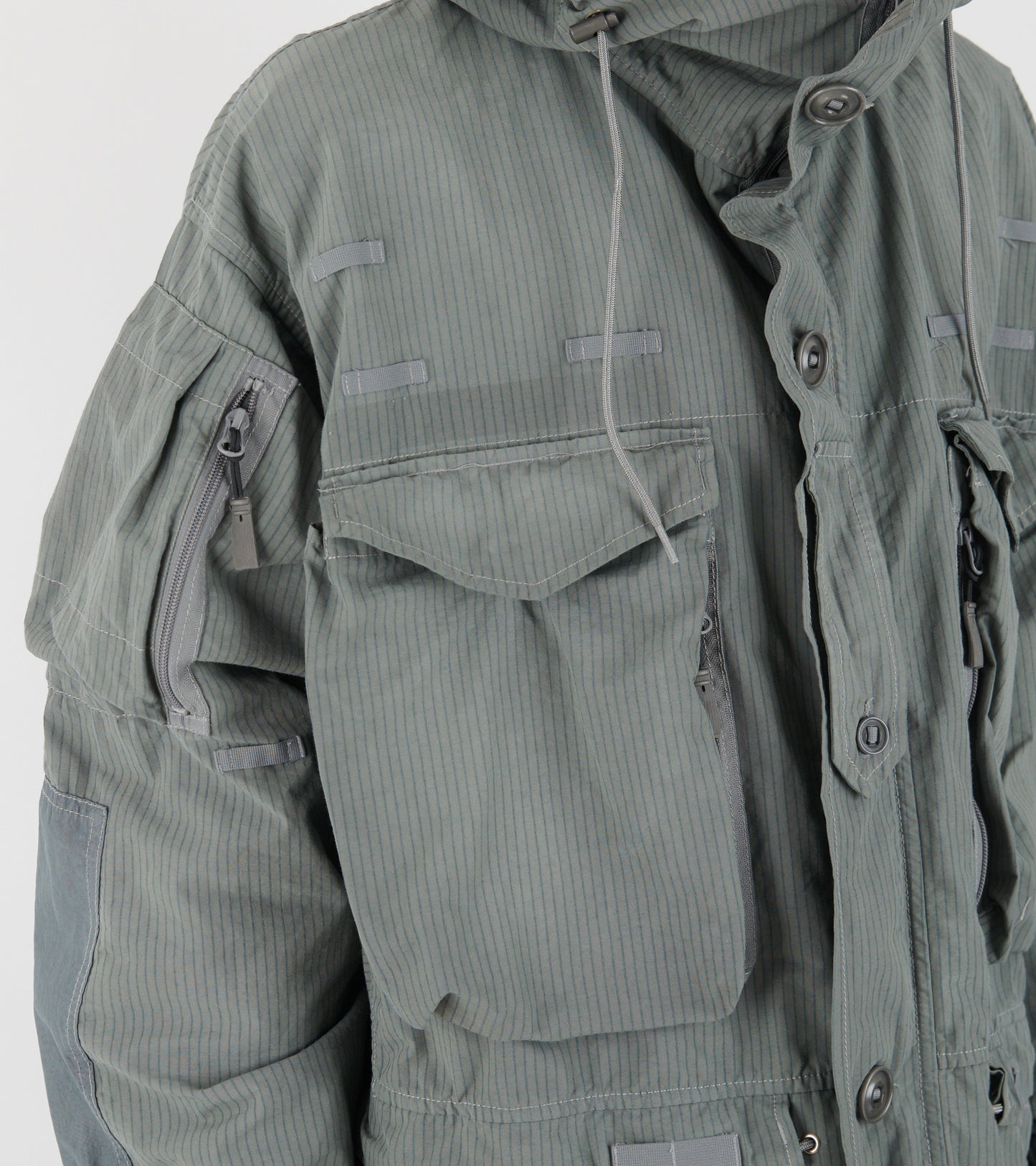 Ripstop Pocket Coat Dusty Green
