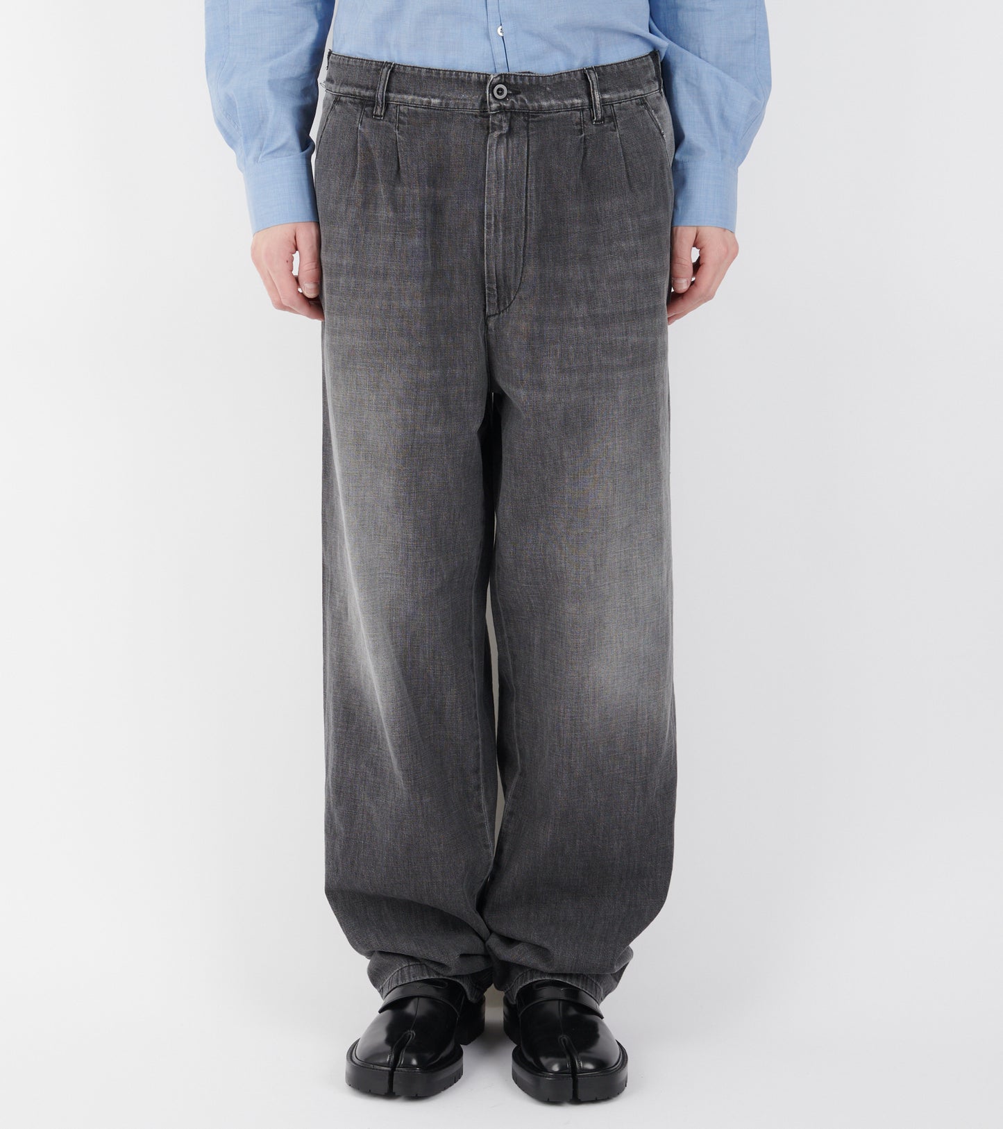 Straight-leg Jeans Black