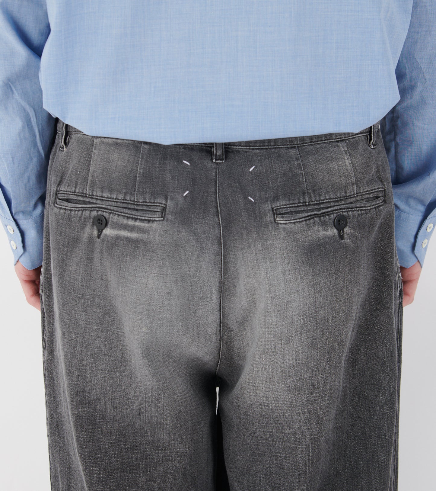 Straight-leg Jeans Black