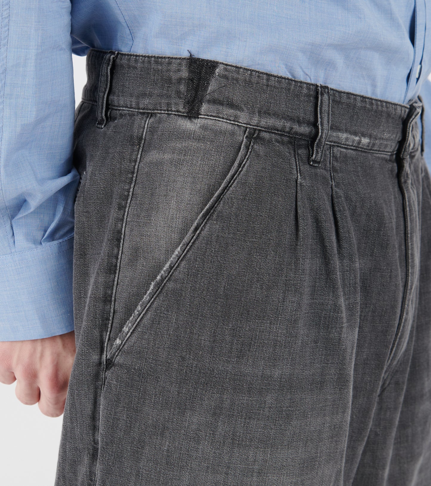 Straight-leg Jeans Black