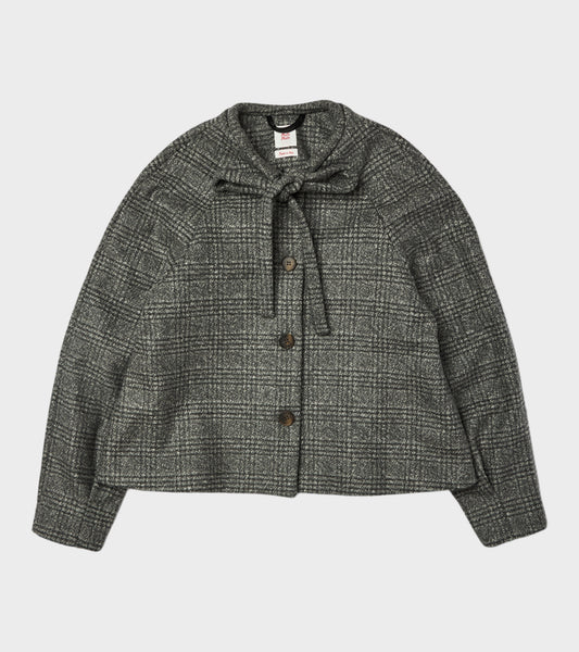 Marie Jacket Check Gray