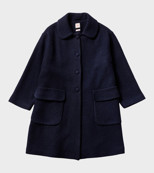 Astrid Long Coat Navy