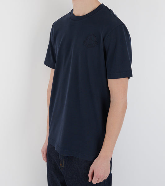 Embroidered Logo T-shirt Navy