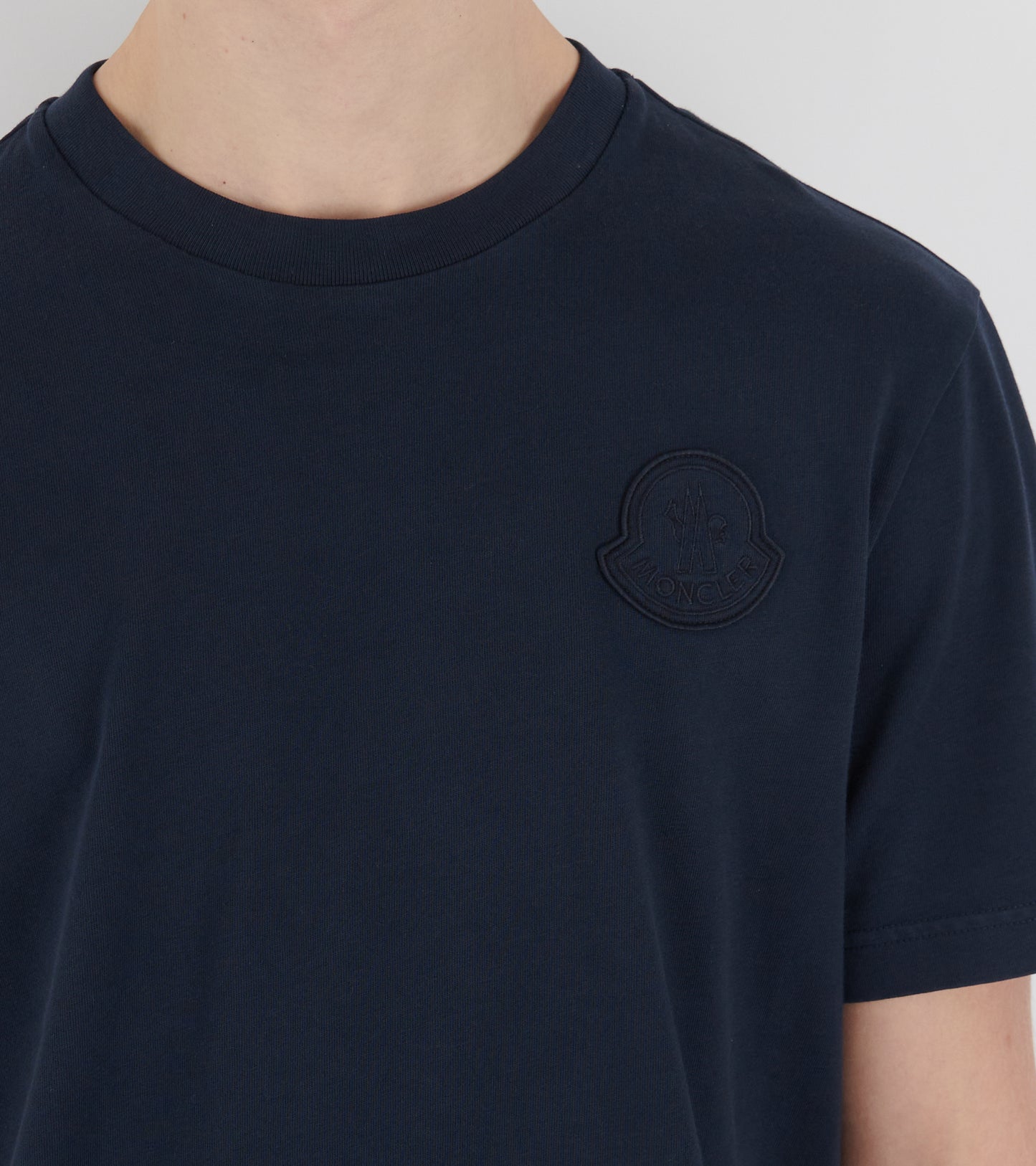 Embroidered Logo T-shirt Navy