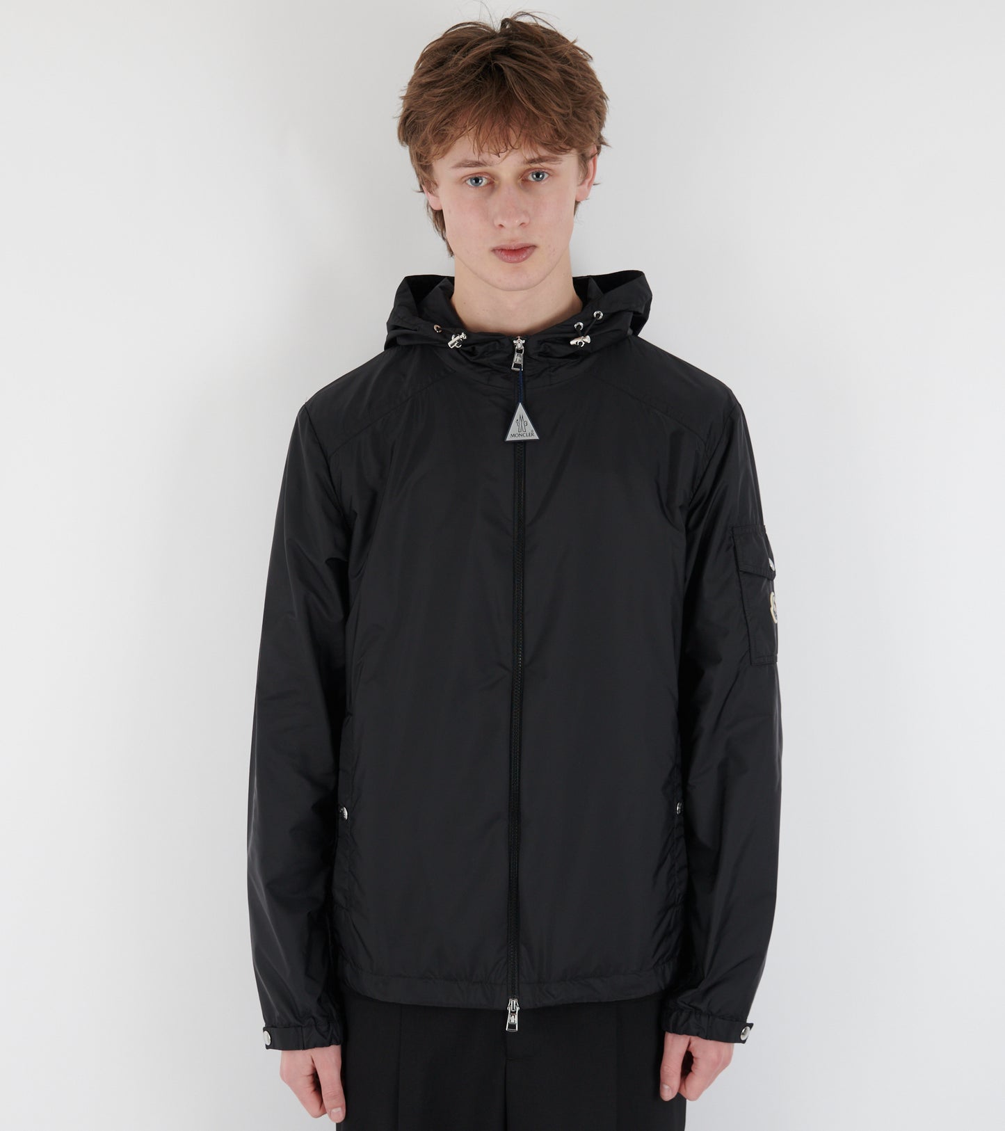 Etiache Hooded Rain Jacket Black
