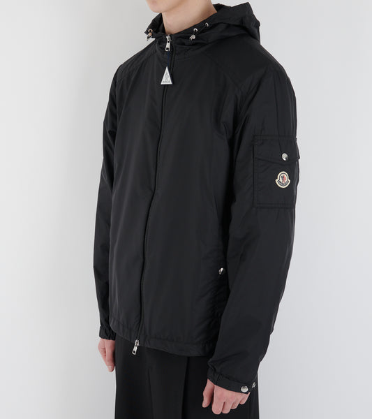 Etiache Hooded Rain Jacket Black