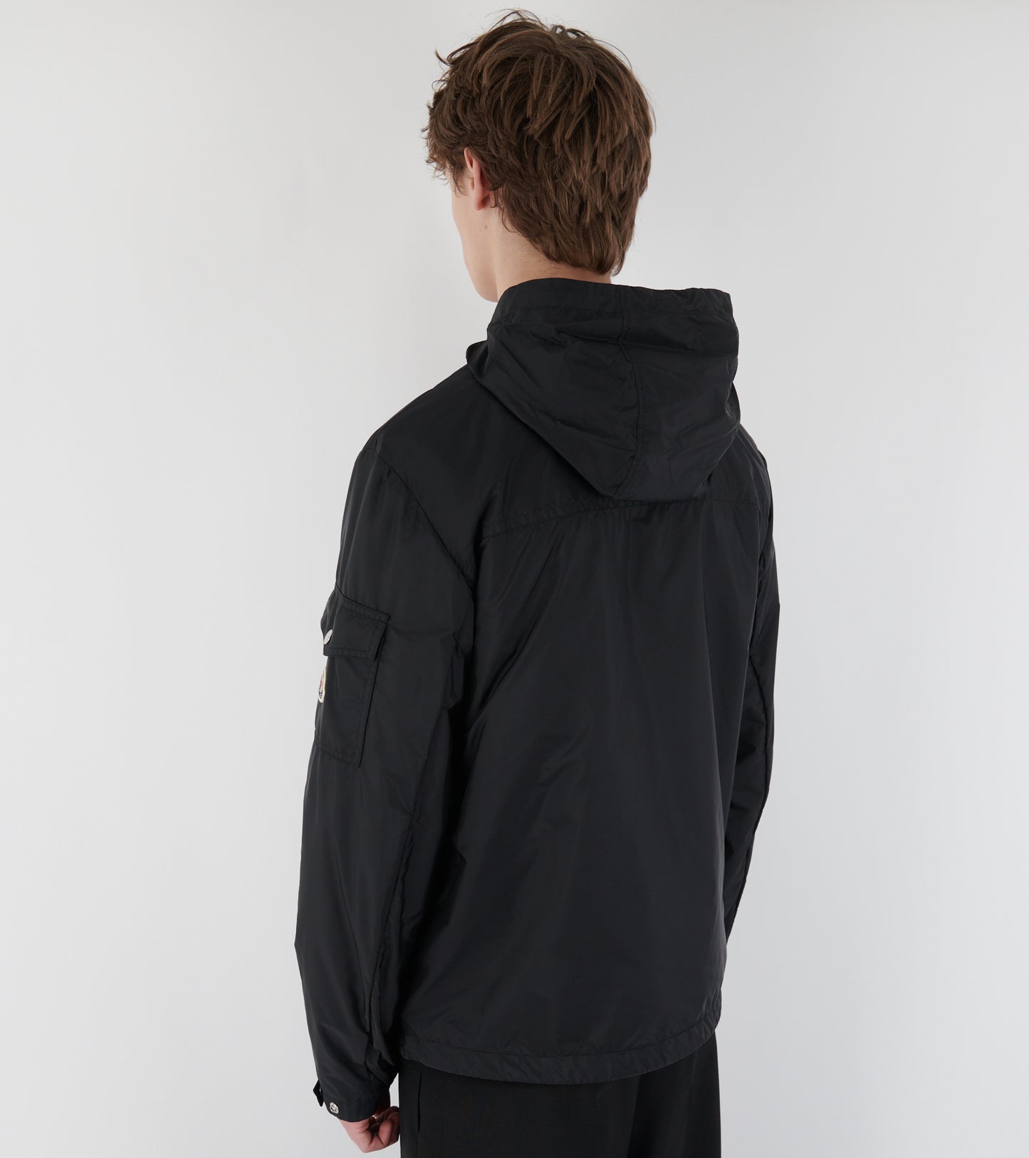 Etiache Hooded Rain Jacket Black