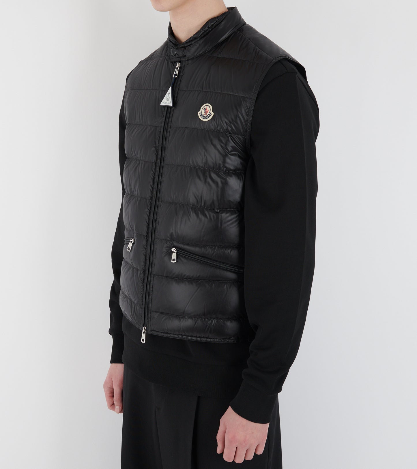 Gui Packable Down Vest Black