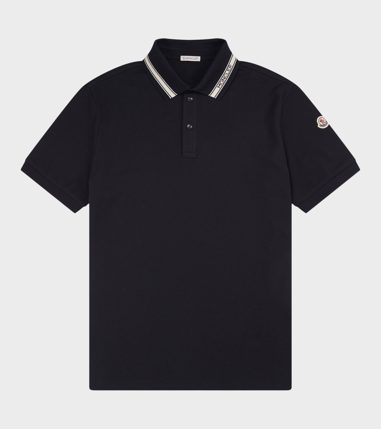Cotton Piqué Polo Shirt Navy