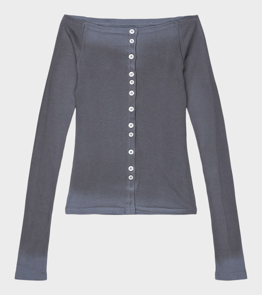 Matilda Cardigan Dusty Blue