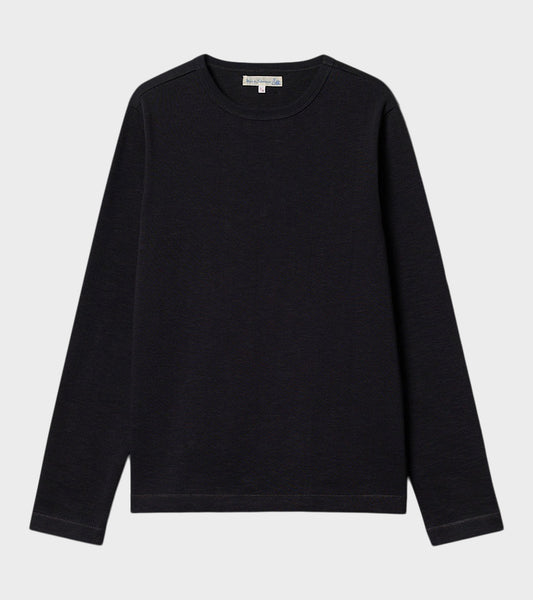 2S18 Loopwheeled Relaxed Fit Heavyweight Longsleeve Charcoal