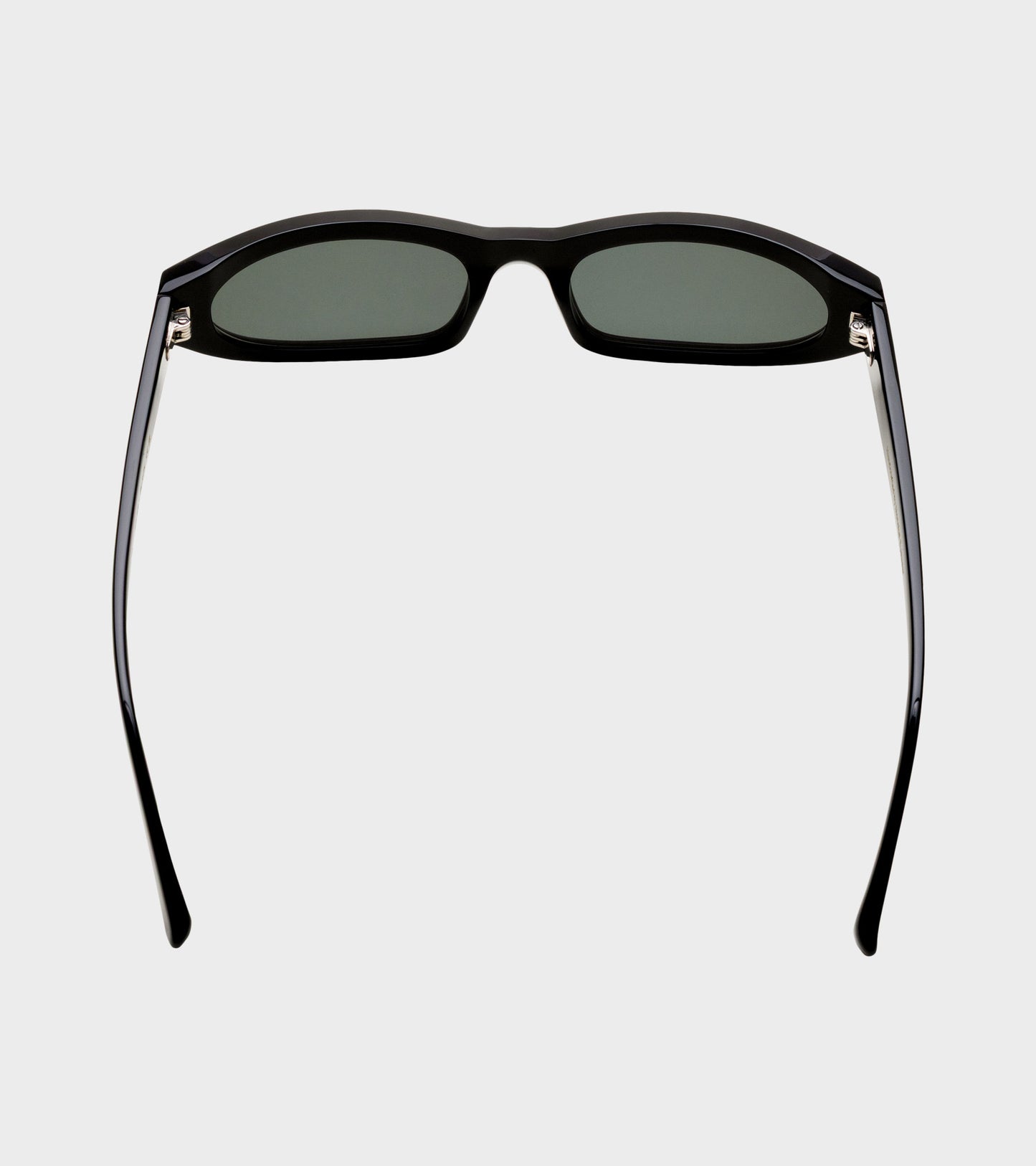 Miles Black/Green Solid Lens