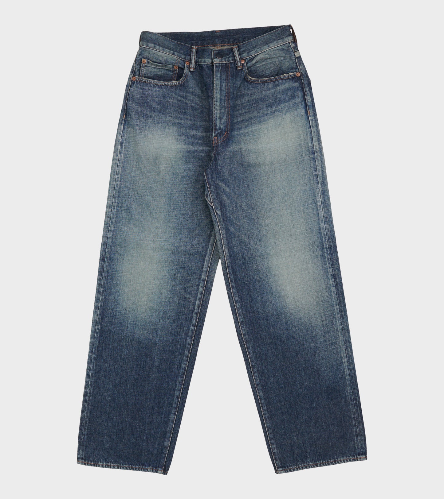 Selvedge Denim Pants Vintage Indigo