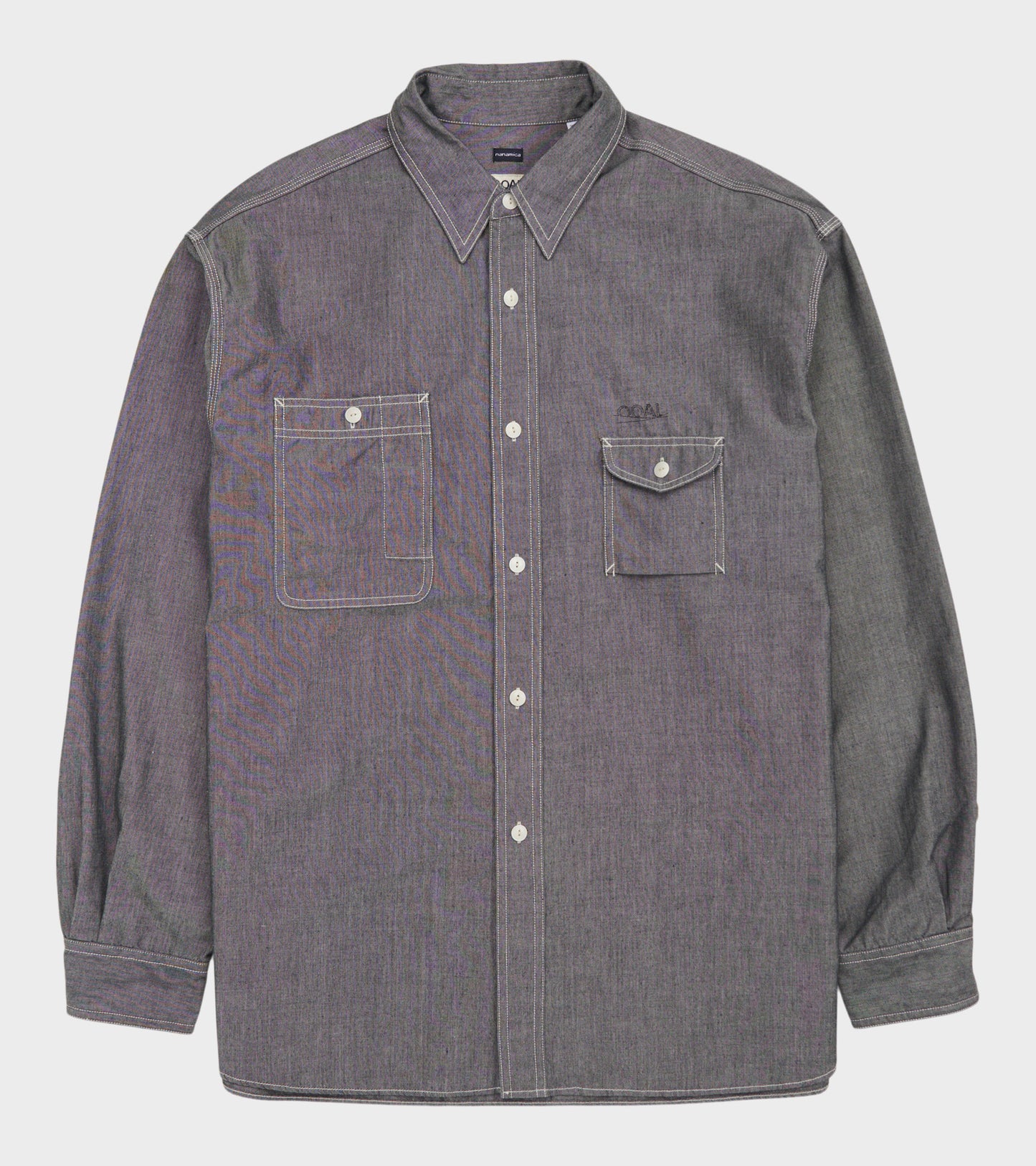 OOAL Chambray Shirt Grey