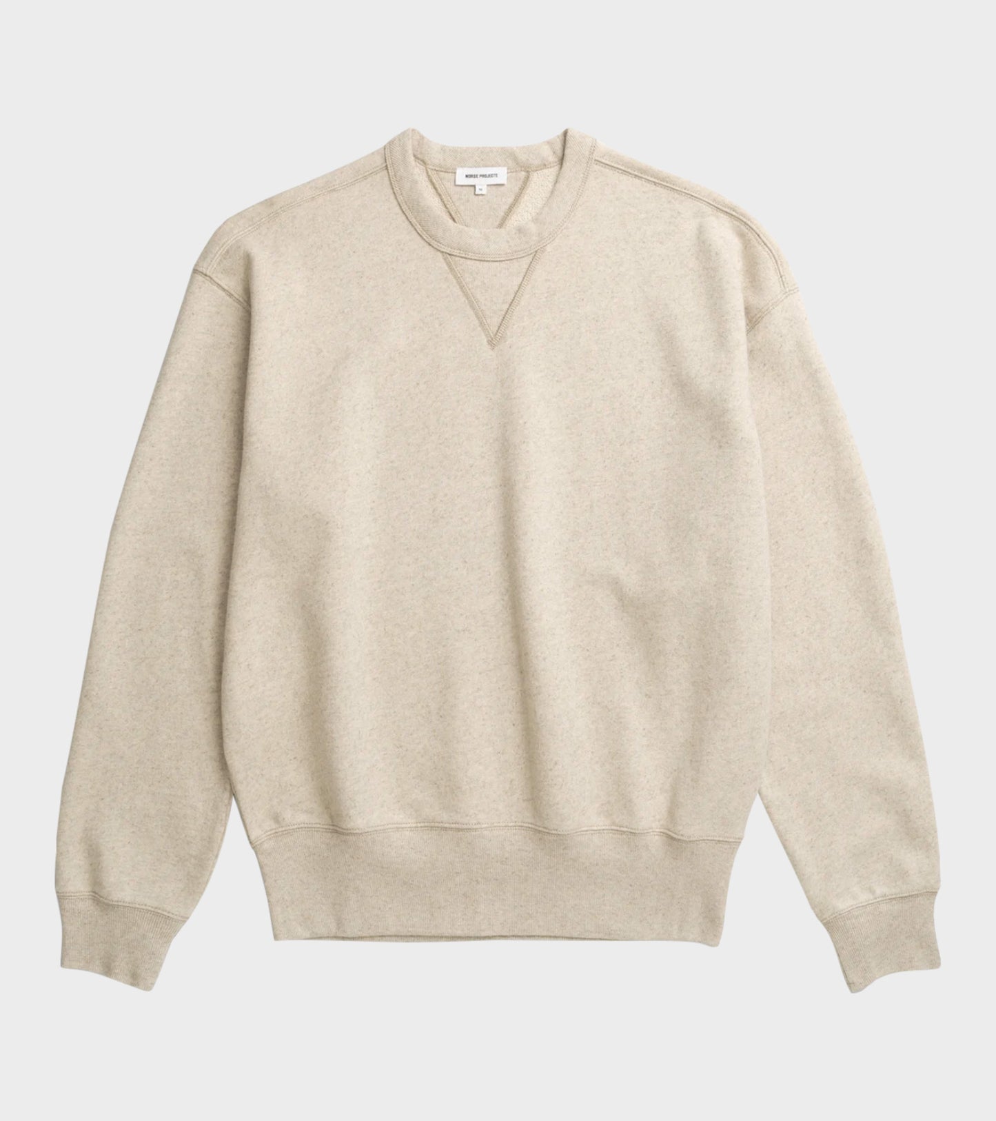 Kulhuse Cotton Linen Loopback Sweatshirt Natural