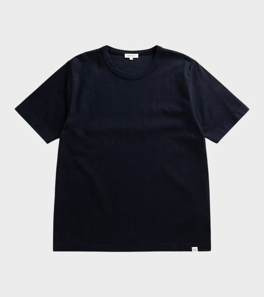 Elmelunde Soft Compact Cotton T-shirt Dark Navy
