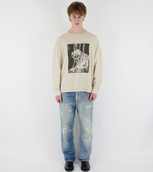 Slack Sweatshirt Angry Fan Mail Print