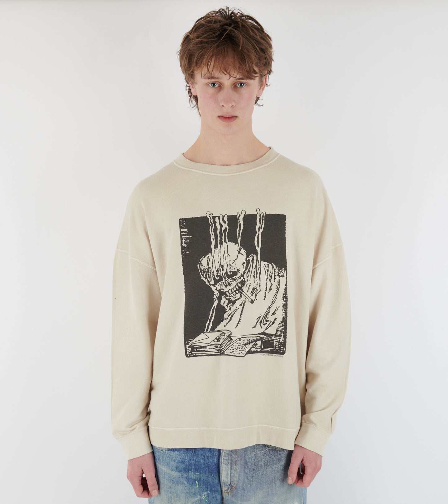 Slack Sweatshirt Angry Fan Mail Print