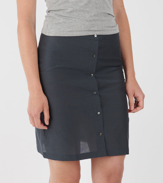 Ice Tea Wrap Overskirt Grey