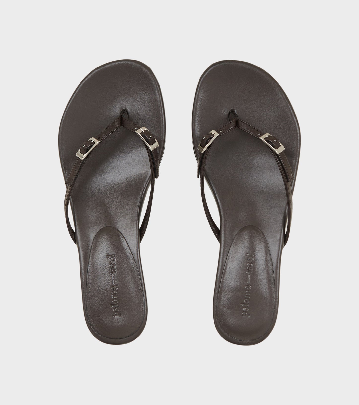 Mica Thong Sandal Brown