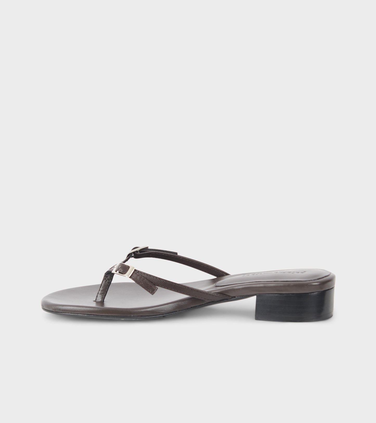 Mica Thong Sandal Brown