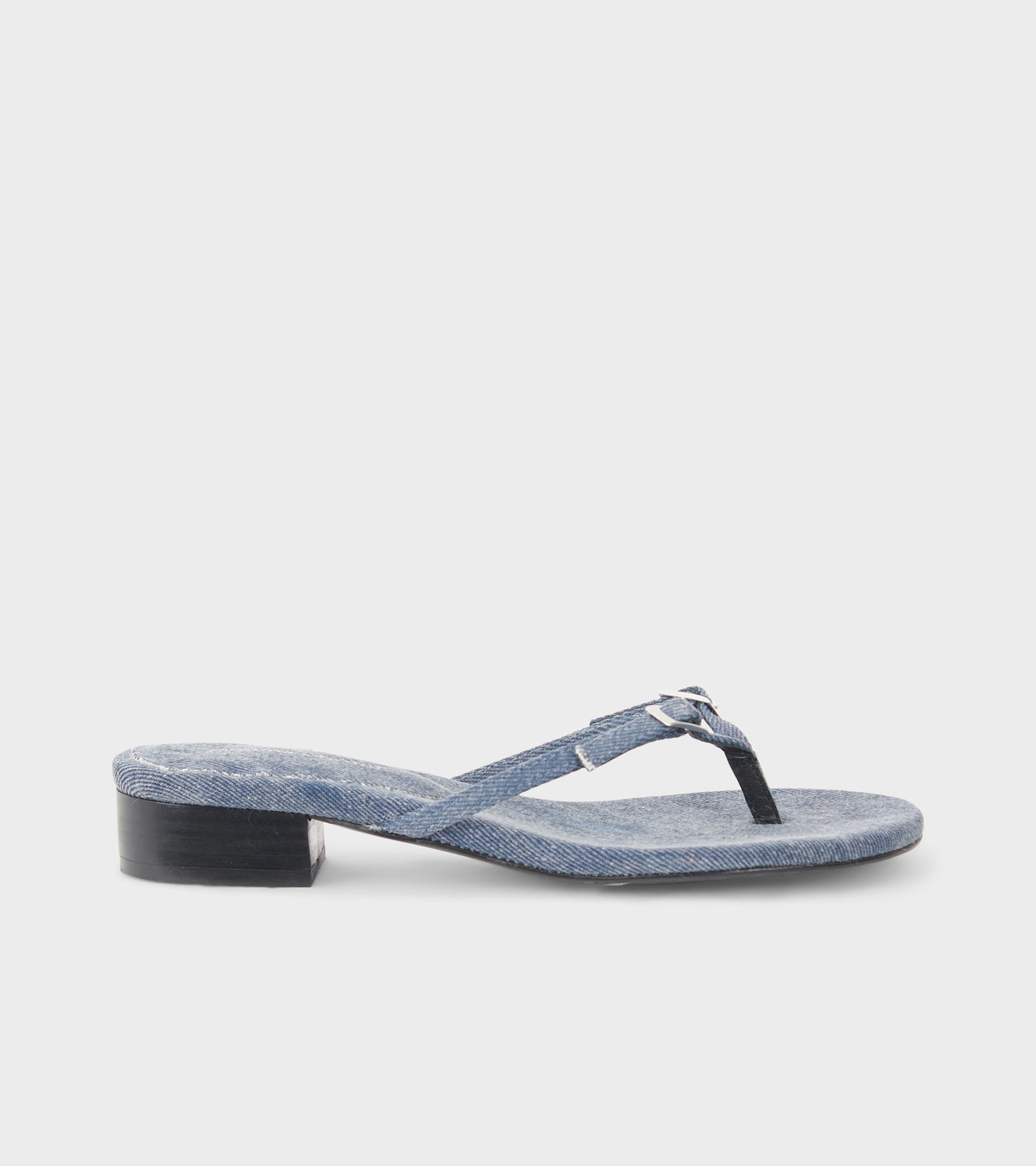 Mica Thong Sandal Denim