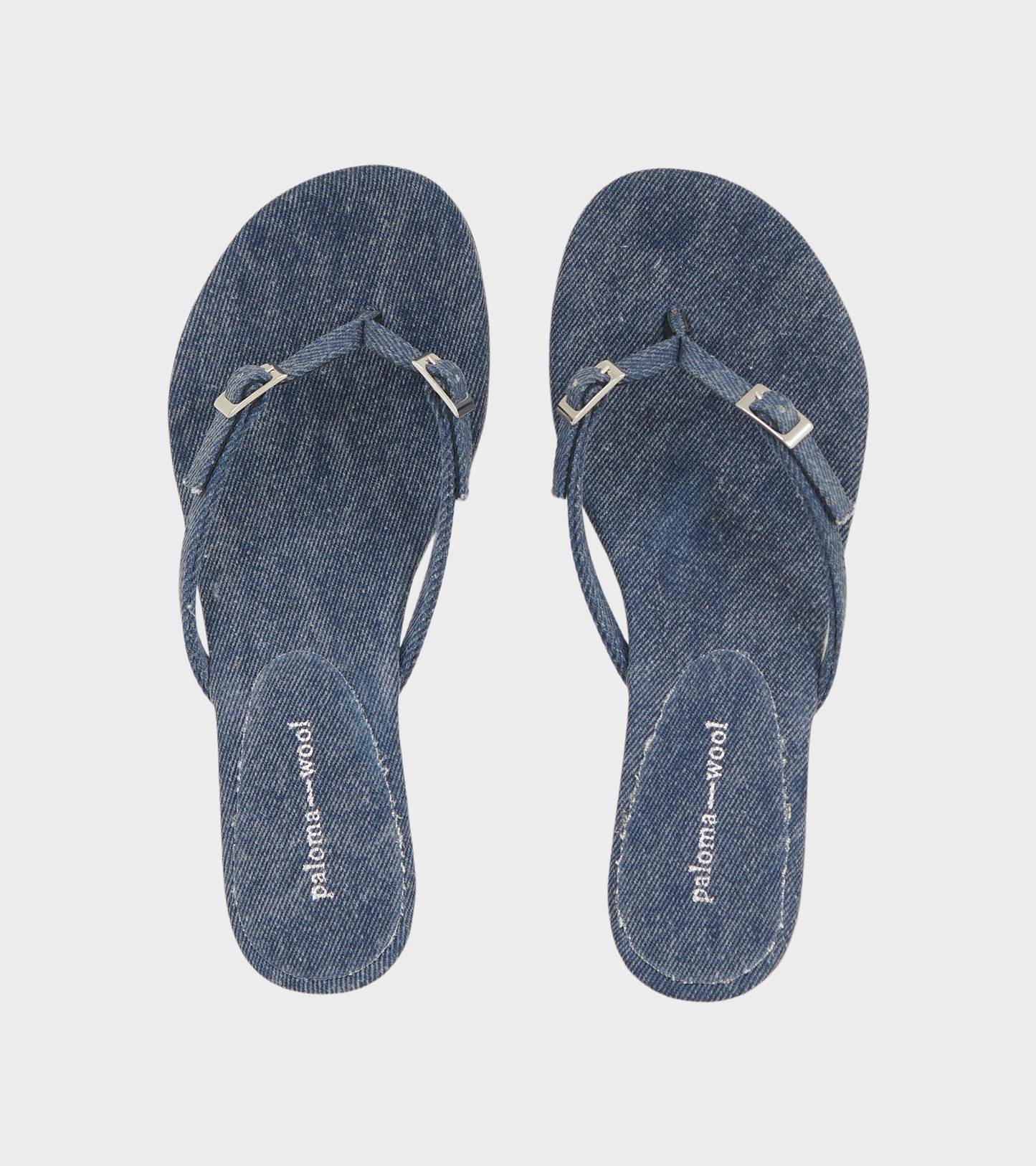 Mica Thong Sandal Denim