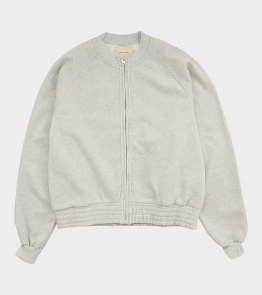 Nila Sweat Zipper Light Grey
