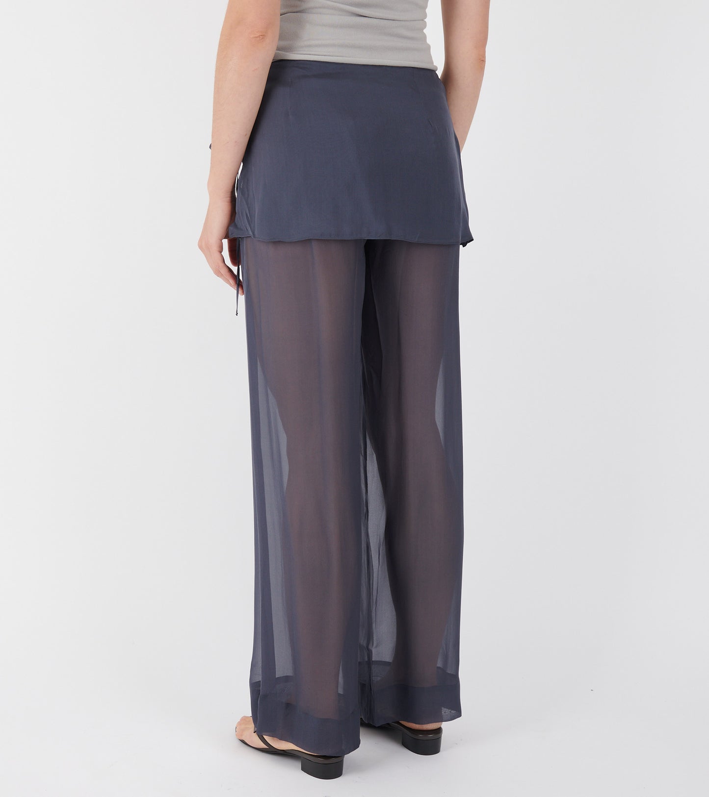 Silk Archive Pants Blue