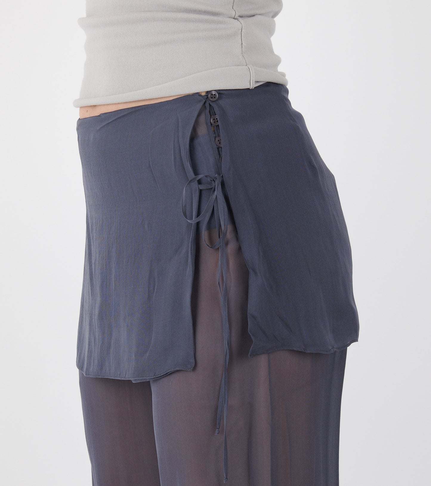 Silk Archive Pants Blue