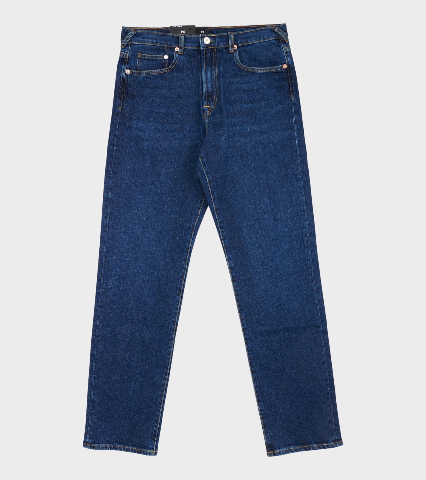 Relaxed Taper Fit Jeans Blue