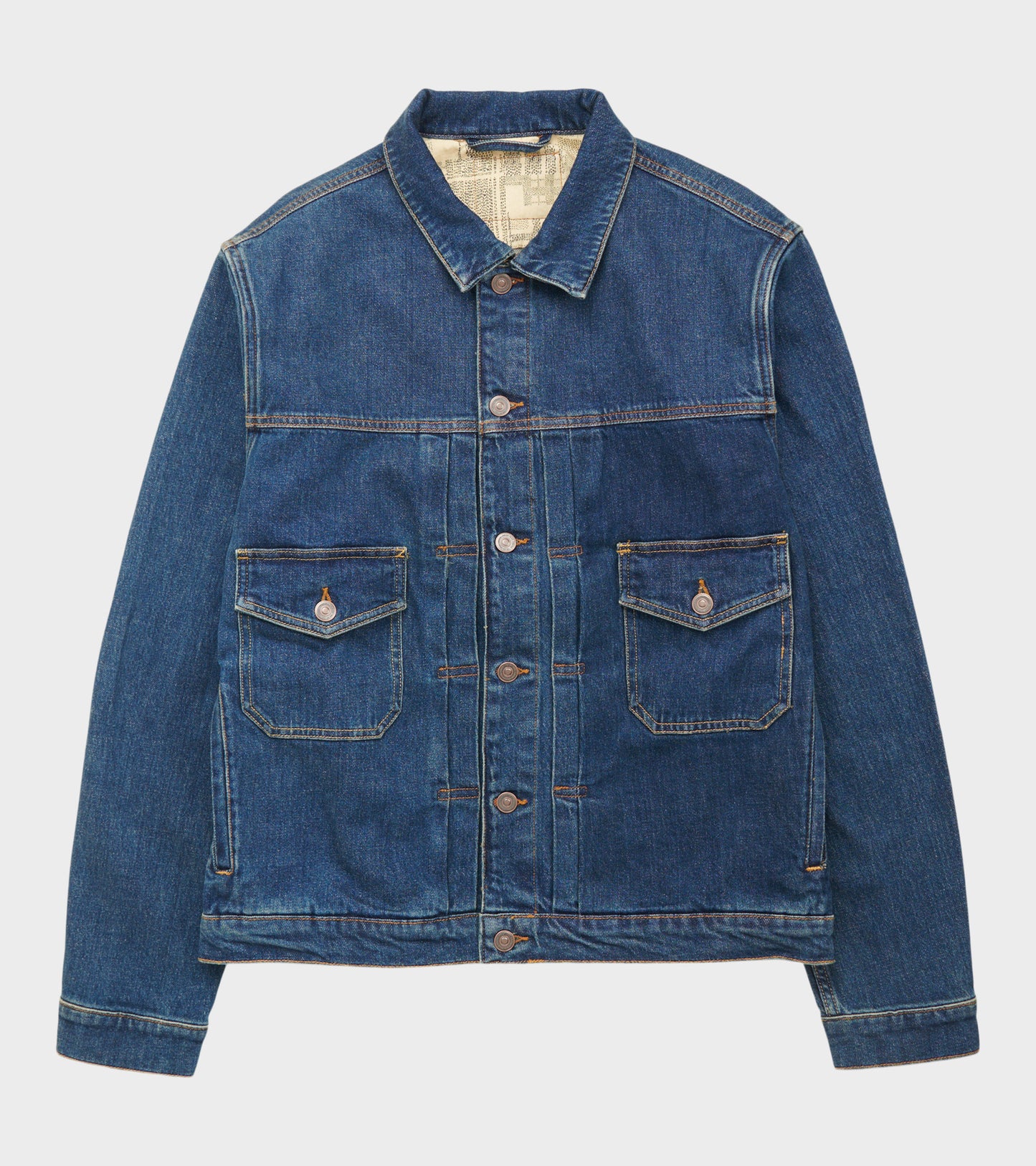 Western Denim Jacket Blue