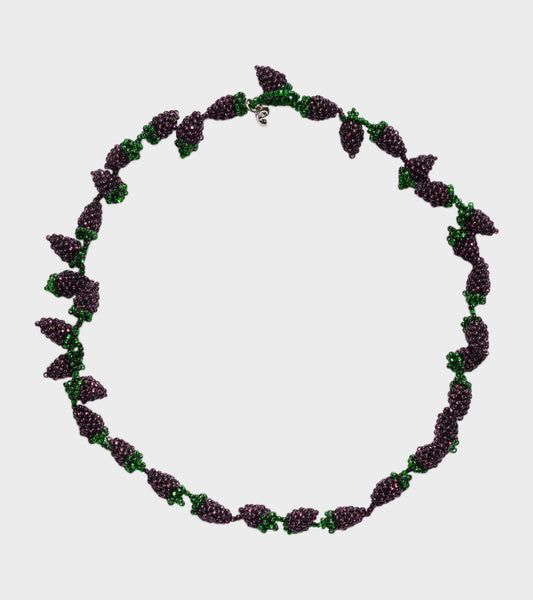 Grape Galore Necklace Purple/Green