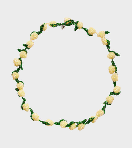 Lemon Galore Necklace Yellow/Green