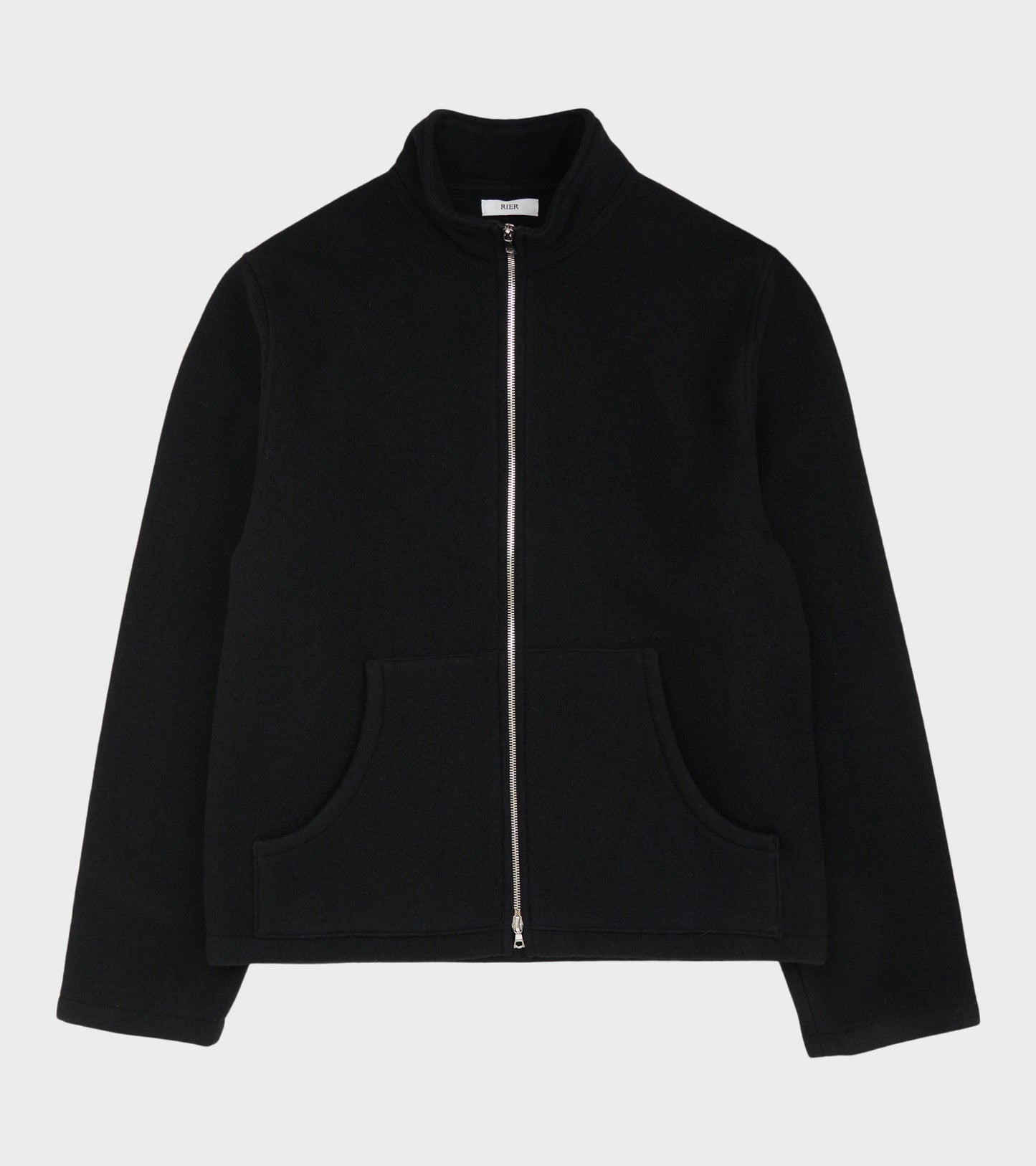 Fleece Full Zip Black