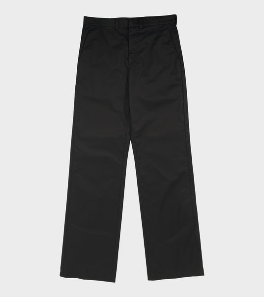 Cotton Trousers Black